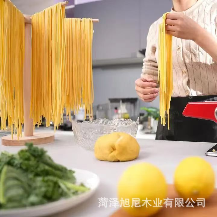 クリエイティブ木製スパゲッティ乾燥ラック取り外し可能な回転麺収納ラックキッチン麺乾燥ラック|undefined