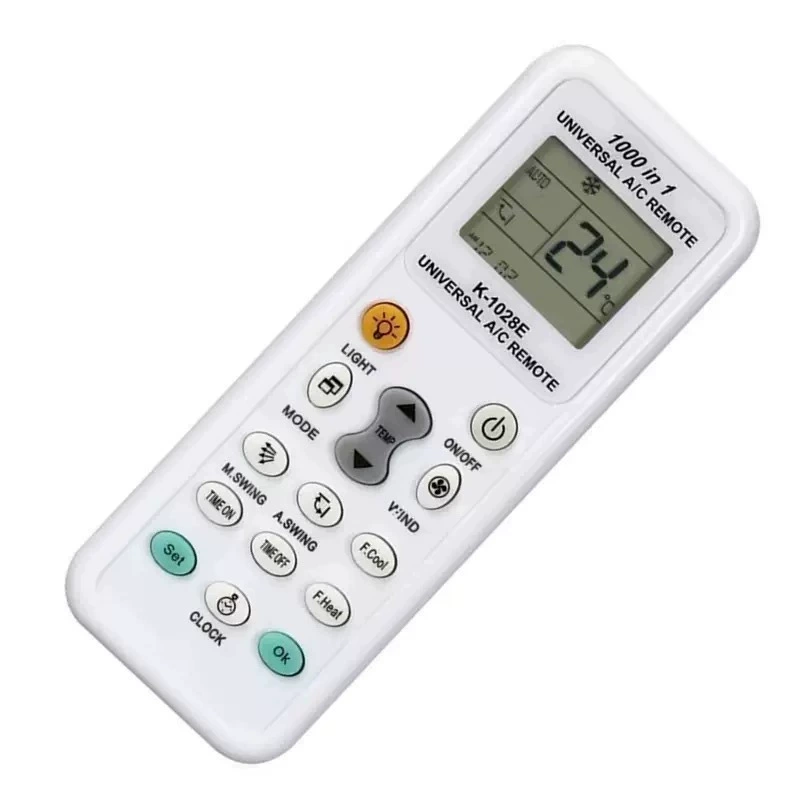 UUELE [英文版万能空调遥控器K-1028E 1000合一 AC REMOTE外贸批发]