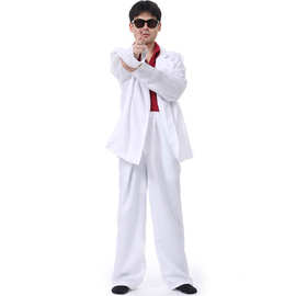 万圣节服装大人演出服男成人热狗表演服装搞怪服装