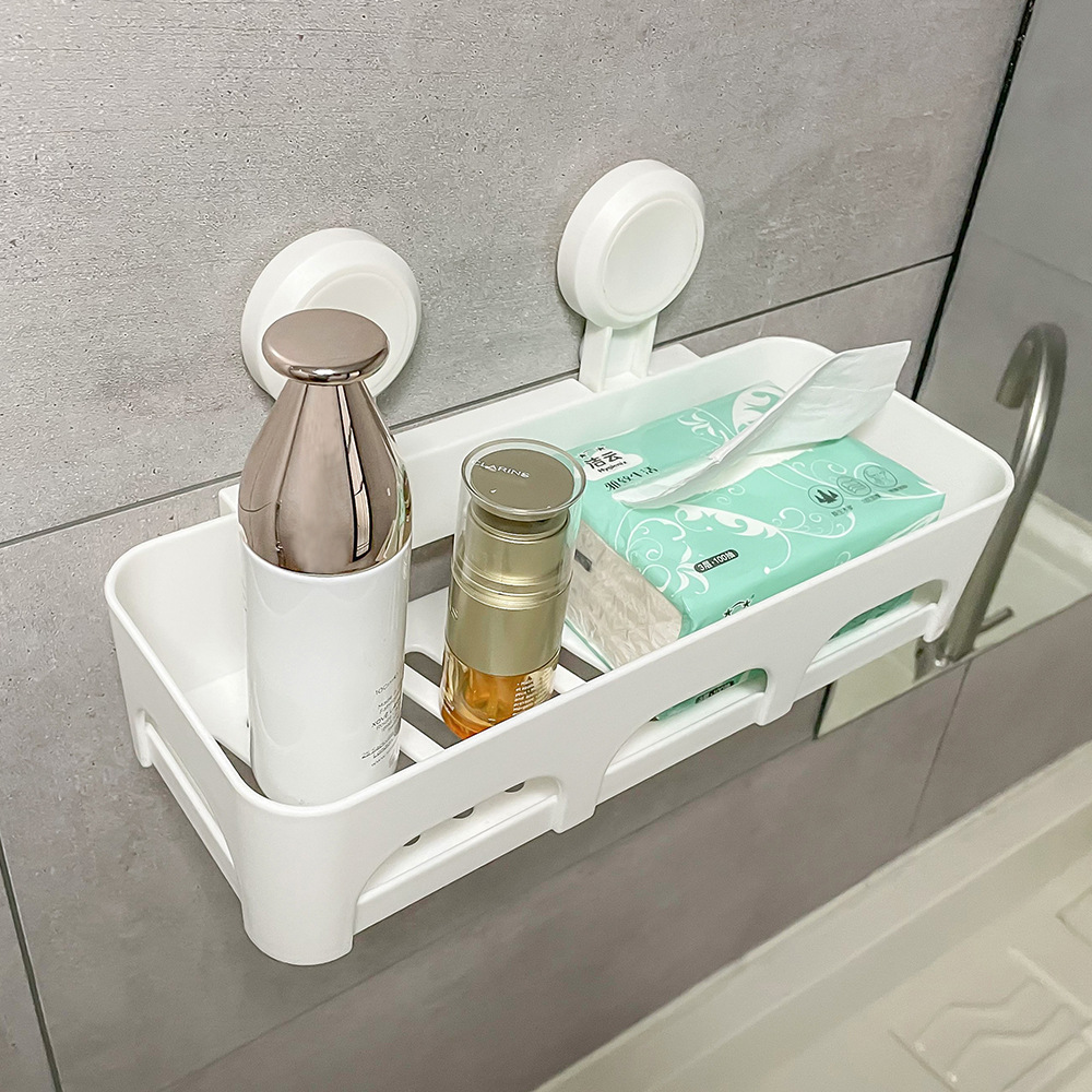 Estante de almacenamiento de baño sin perforaciones baño montado en la pared estante de almacenamiento baño inodoro montado en la pared estante de almacenamiento cara a cara sin costuras