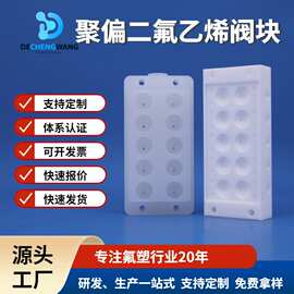 德诚旺 注塑加工PVDF塑料零件 半导体 氢能 汽车行业用PTFE零部件