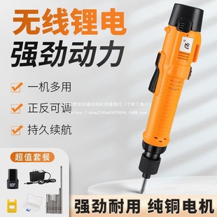 12V Rechargeable Electric Screwdriver Wireless Lithium Battery Straight Handle Electric Screwdriver Small Household Rechargeable Batch 801 Screwdriver