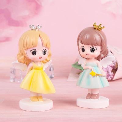 Genuine Tide play Good night baby resin Doll lovely angel girl desktop Decoration Garage Kit Same item
