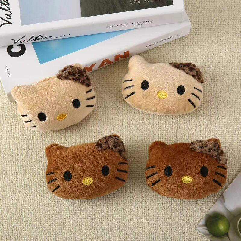 Large Leopard Print Kt Cat Plush Hair Tie Accessories DIY Hair Accessory Fluffy Cute Kitten Soft and Adorable Autumn and Winter Decoration Large Leopard Print Kt Cat Plush Hair Tie Accessories DIY Hair Accessory Fluffy Cute Kitten Soft and Adorable Autumn and Winter Decoration