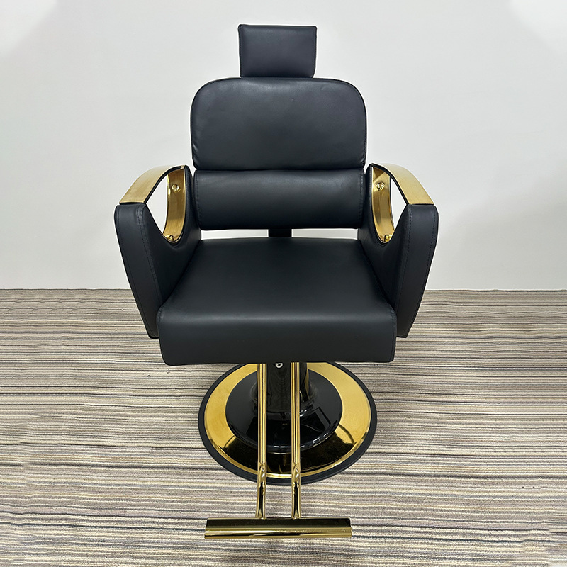 silla de peluquería de caída silla de peluquería de salón de peluquería especial elevación giratoria red cortadora de pelo rojo silla de teñido silla de afeitado silla de belleza