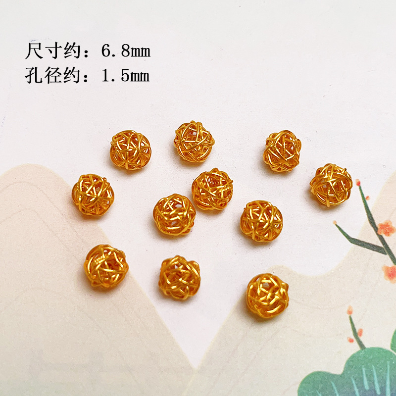 S925 Silver-plated Gay Words Luck Bead Xiangyun Loop Bagel Pendant Bracelet Necklace DIY Accessories