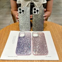 iPhone16promax 携帯電話ケース Apple 15 ハイエンド 13 韓国スタイル 12 に適した菱形レーザーフラッシュダイヤモンドフレーム