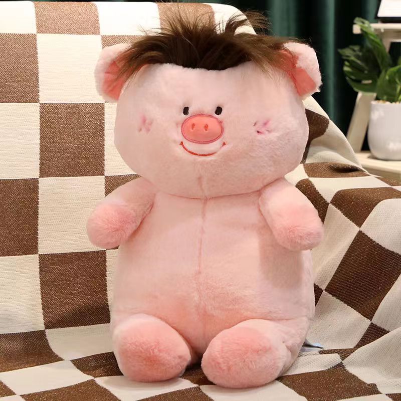 かわいい漫画のさまざまなクマの大きな鼻豚ぬいぐるみ布人形人形ギフト子供の卸売|undefined