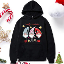 ���羳�W�a��Merry Christmas Claus Letter Print Hoodies Men