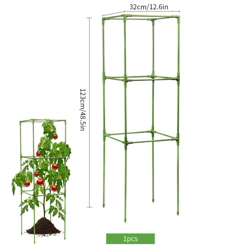 番茄支柱西红柿种植架黄瓜丝瓜辣椒茄子种植架攀爬架植物支撑套装|undefined