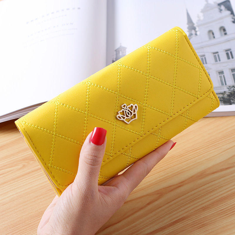 Crown yellow bag