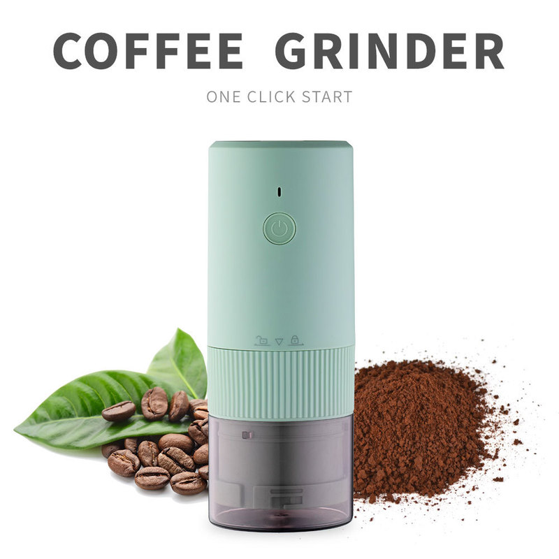 Source manufacturers round electric coffee grinder USB charging portable coffee grinder household grinder Source manufacturers round electric coffee grinder USB charging portable coffee grinder household grinder