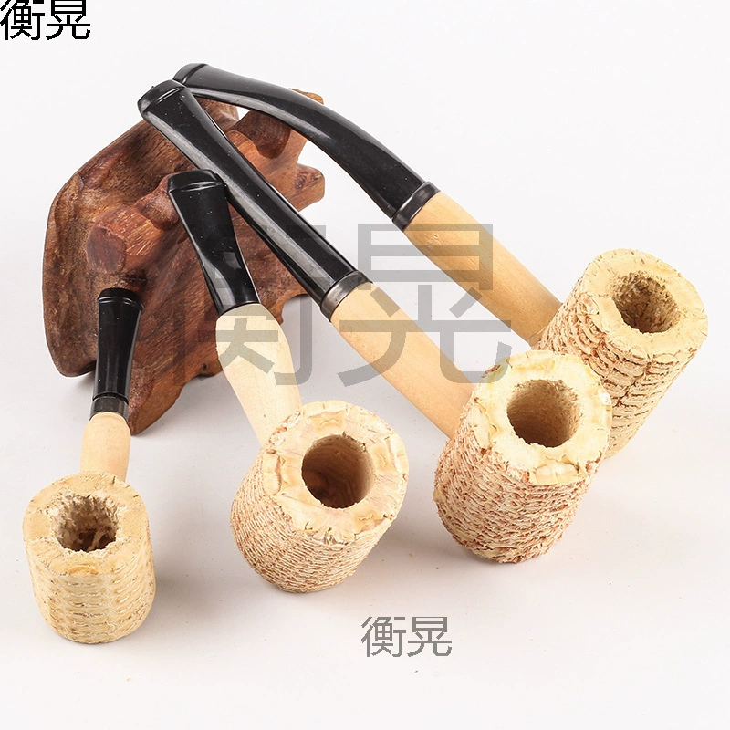 Одноразовая кукурузная трубка для начинающих, трубка для кукурузной кукурузы, прямая трубка, большие, средние и маленькие трубки для гостеприимства.