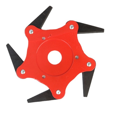 Lawn mower blade six-blade mowing head five-blade garden blade agricultural weeder accessories blade hardware tools
