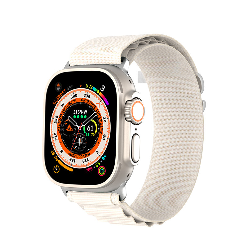 Adecuado para applewatchultra correa de bucle alpino de doble capa tejida correa de reloj deportivo al aire libre al por mayor image 9