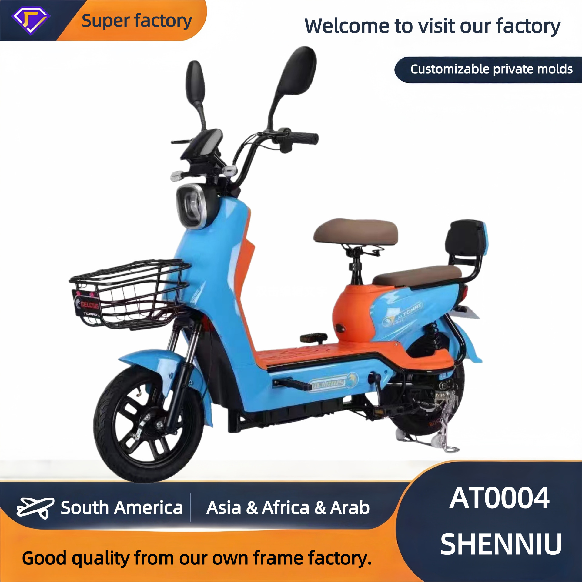 Best Budget Electric Bike 48V 25AH - Long Range Commuter E-B