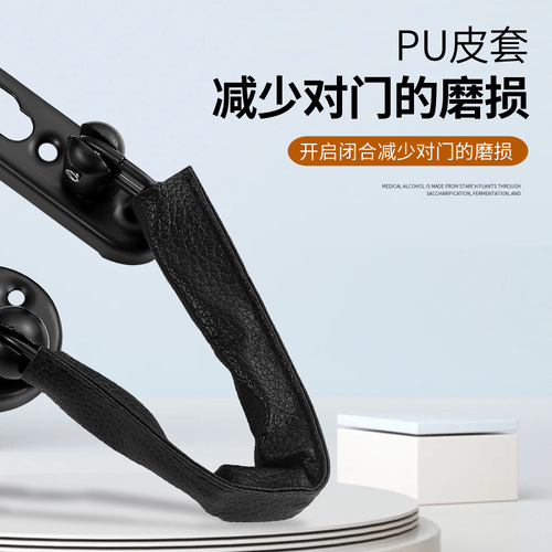 Stainless steel anti-theft chain thickened latch chain lock door bolt hotel apartment door anti-theft buckle accessories