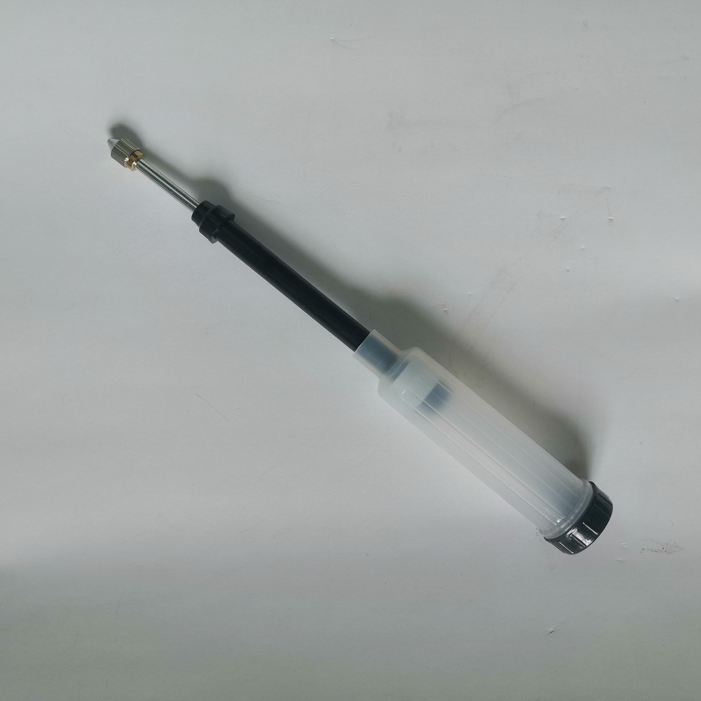 透明手推黄油枪真空泵高温润滑脂注射器轴承油脂风泵印刷机