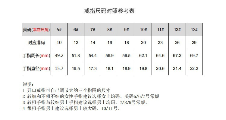 戒指尺寸-1