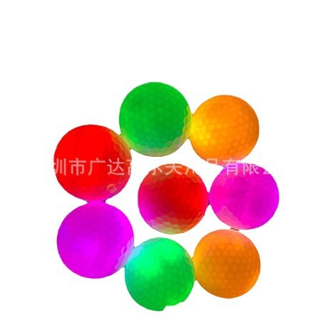 卸売ゴルフ発光ボール練習ボール、LEDナイト練習ボール