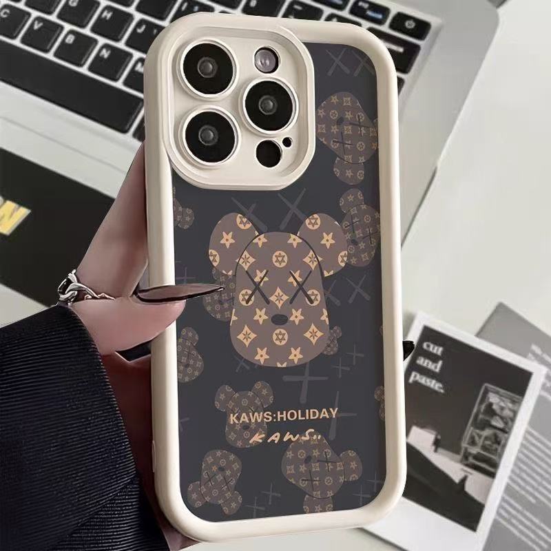 Personalidad linda aplicable iphone16pro funda para teléfono móvil Apple 15 anti-caída 14 dibujos animados 13promax nuevo 12x