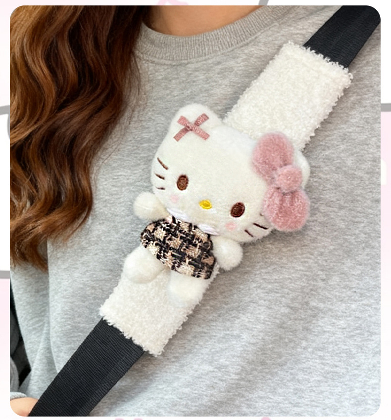 Car Seatbelt Shoulder Pads Are Comfortable and Breathable for Long-Distance Use, Providing Protection for the Shoulders and Neck, and Are an Essential Car Accessory