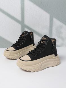 A 22499 High Top Platform Sneakers �ߎͺ�װ�Ь �W���羳
