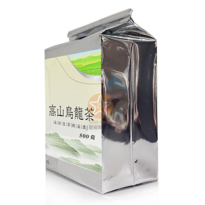 东莞源头工厂来图定购铁盒内茶叶铝箔袋 防潮乌龙茶叶自立自封袋