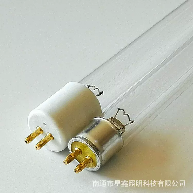 6瓦8瓦紫外线杀菌灯管UVC双端双针 T5消毒有臭/无臭 UV灯厂家批发