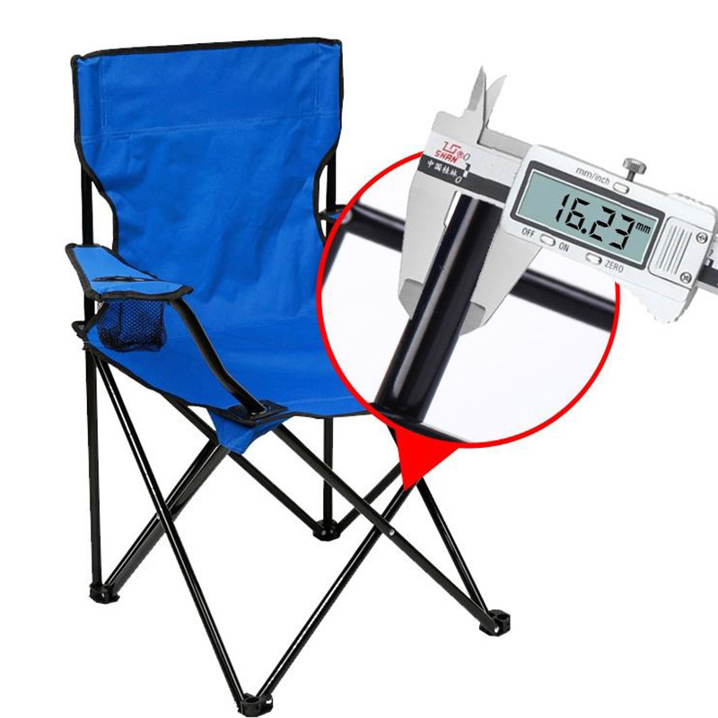 Silla plegable portátil transfronteriza al aire libre con sillón para camping silla de pesca casuaje silla de playa silla de barbacoa caballo salvaje