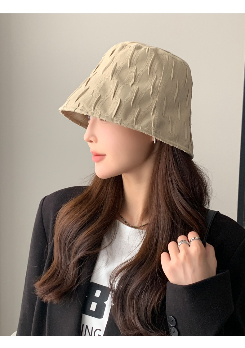 Bucket Hat For Women Solid Colour Autumn Winter Fashion Accessory_voghion.com