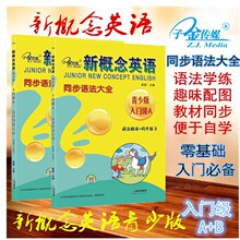 新概念英语同步语法大全青少版入门级A+B语法精讲零基础入门必备