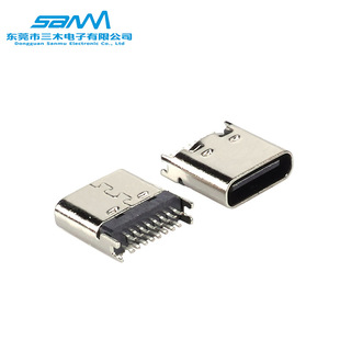 �S�҃��ݴ��N�֙C����������type-cĸ��16Pin�A��0.8mm��ɫ�zо