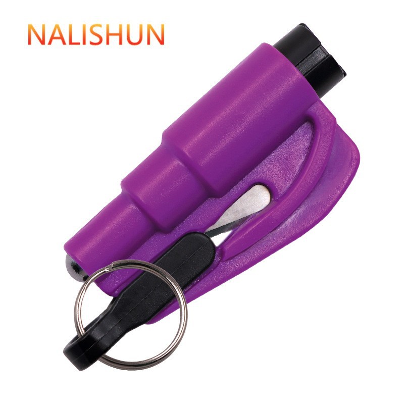 Martillo de seguridad para romper ventanas en automóviles Artefacto mágico multifuncional Escape de aguja para automóviles Escape de emergencia de un segundo