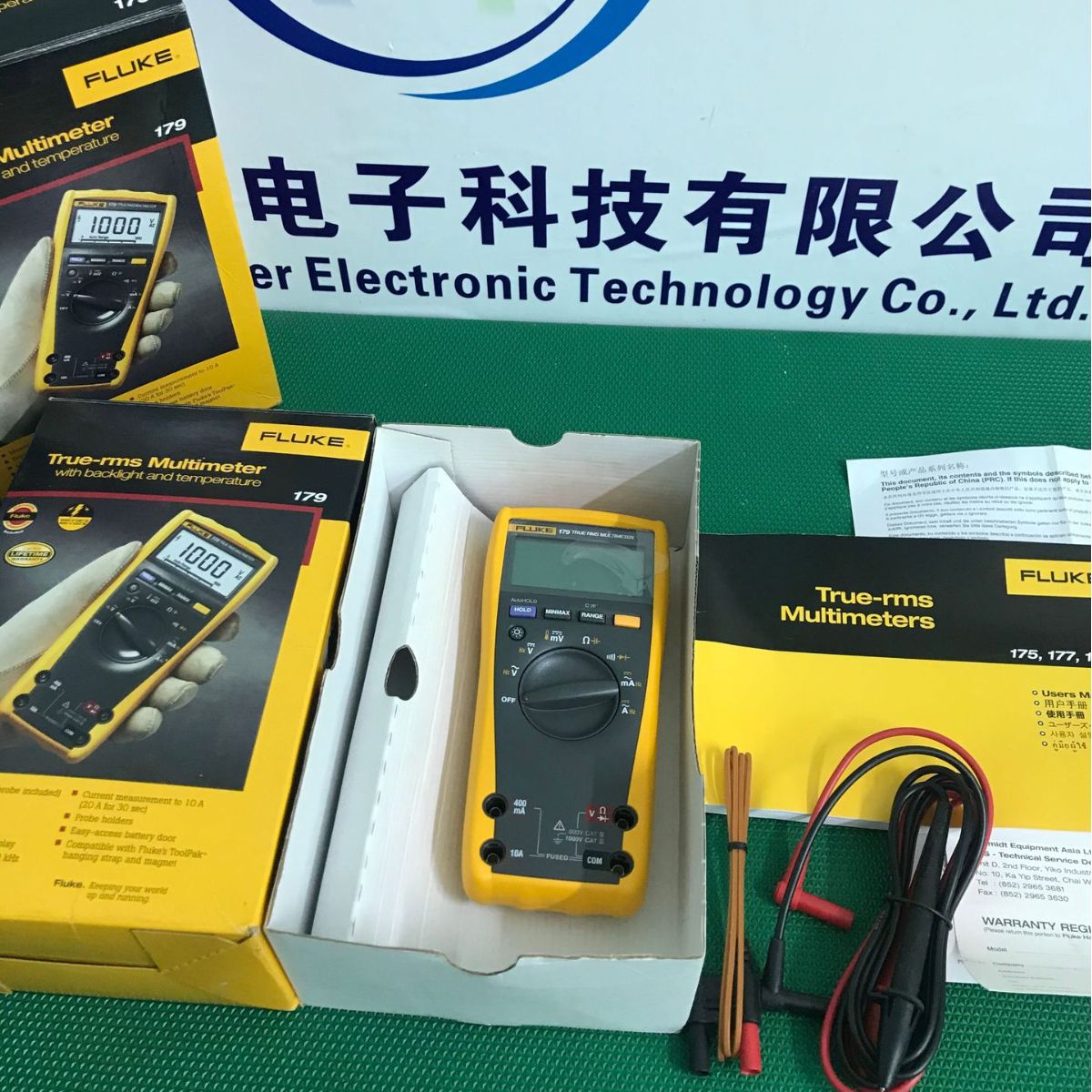 Fluke福禄克万用表F15B+ F17B+ F175C F179C F116C F115C F117C