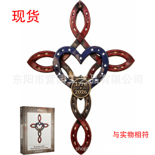 �羳��Ʒ Horseshoe Cross Decor �R���Fʮ���b�ľ�|��ˇƷ�[��