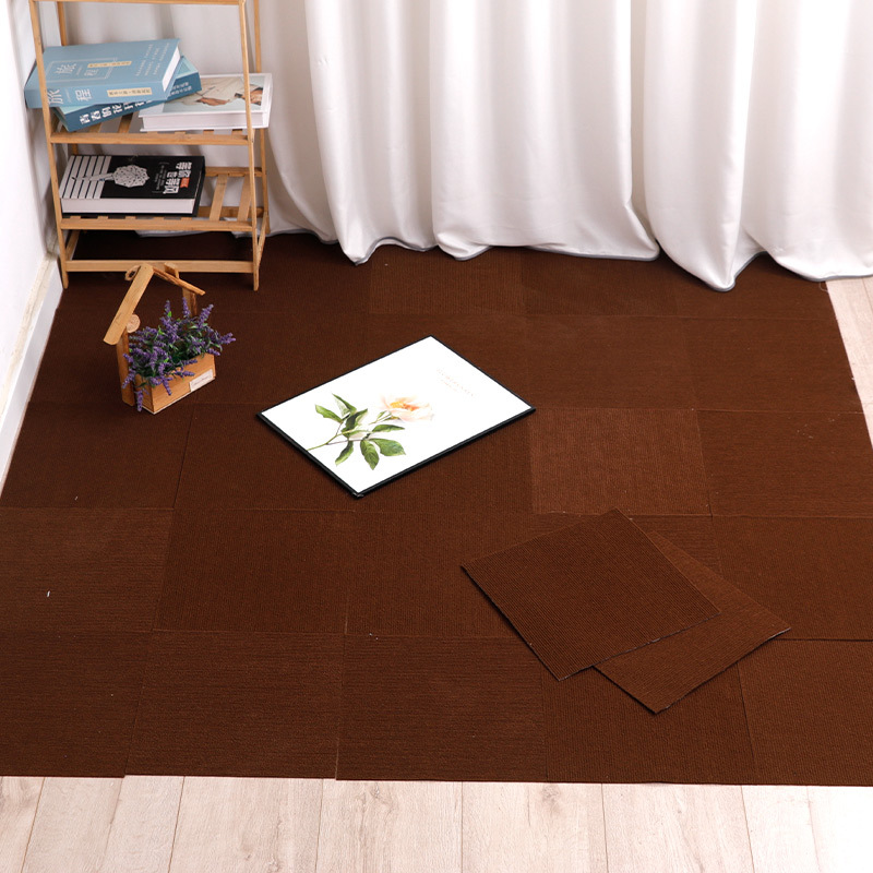 Tapete Modular Autoadhesivo de Poliéster Antideslizante para Sala de Estar y Dormitorio