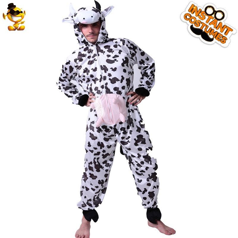 Party Clothes Stage Costumes Costumes Masquerade Cosplay Halloween Costumes Male Spoof Cow Costumes