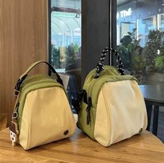 苏小槿新款小鸡蛋包栗子包迷你斜跨拼色单肩包贝壳款多隔层百搭潮