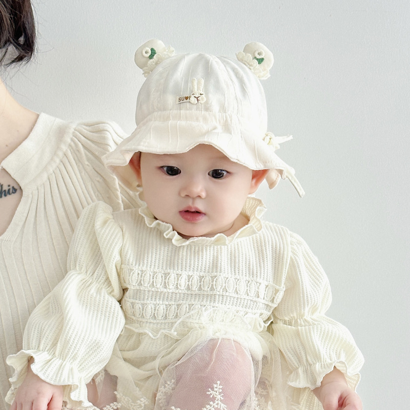 Sombreros para bebés primavera y otoño delgados bonitos sombreros para bebés sombreros de pescador sombreros para bebés de verano para hombres