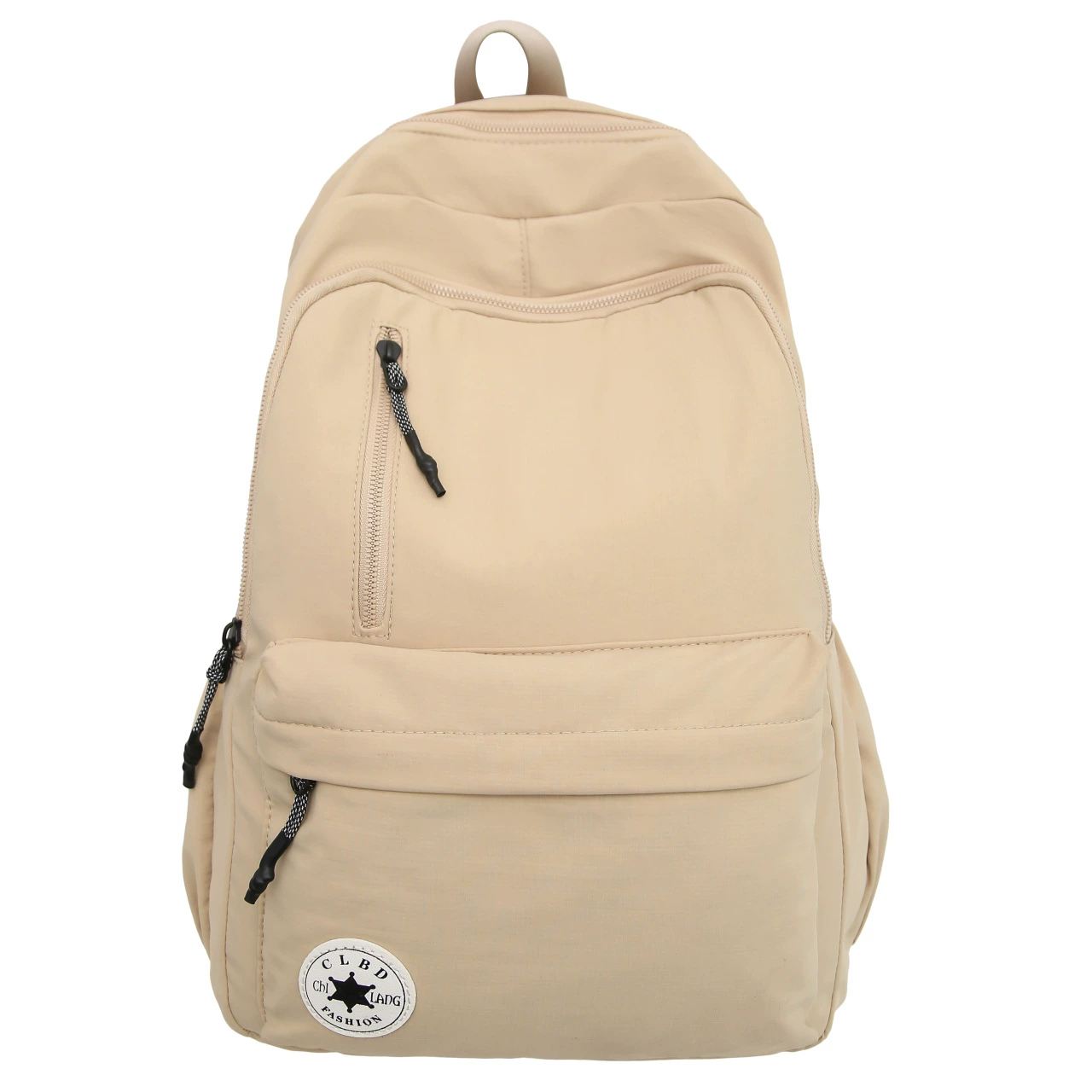Brand capacious nylon backpack for leisure for beloved, school bag, high-quality style