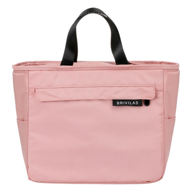 Bolsa de almuerzo portátil de estilo nórdico, color sólido, bolsa bento gruesa, bolsa de almuerzo para dropshipping, bolsa de almacenamiento aislada para camping y conservación de alimentos para llevar.
