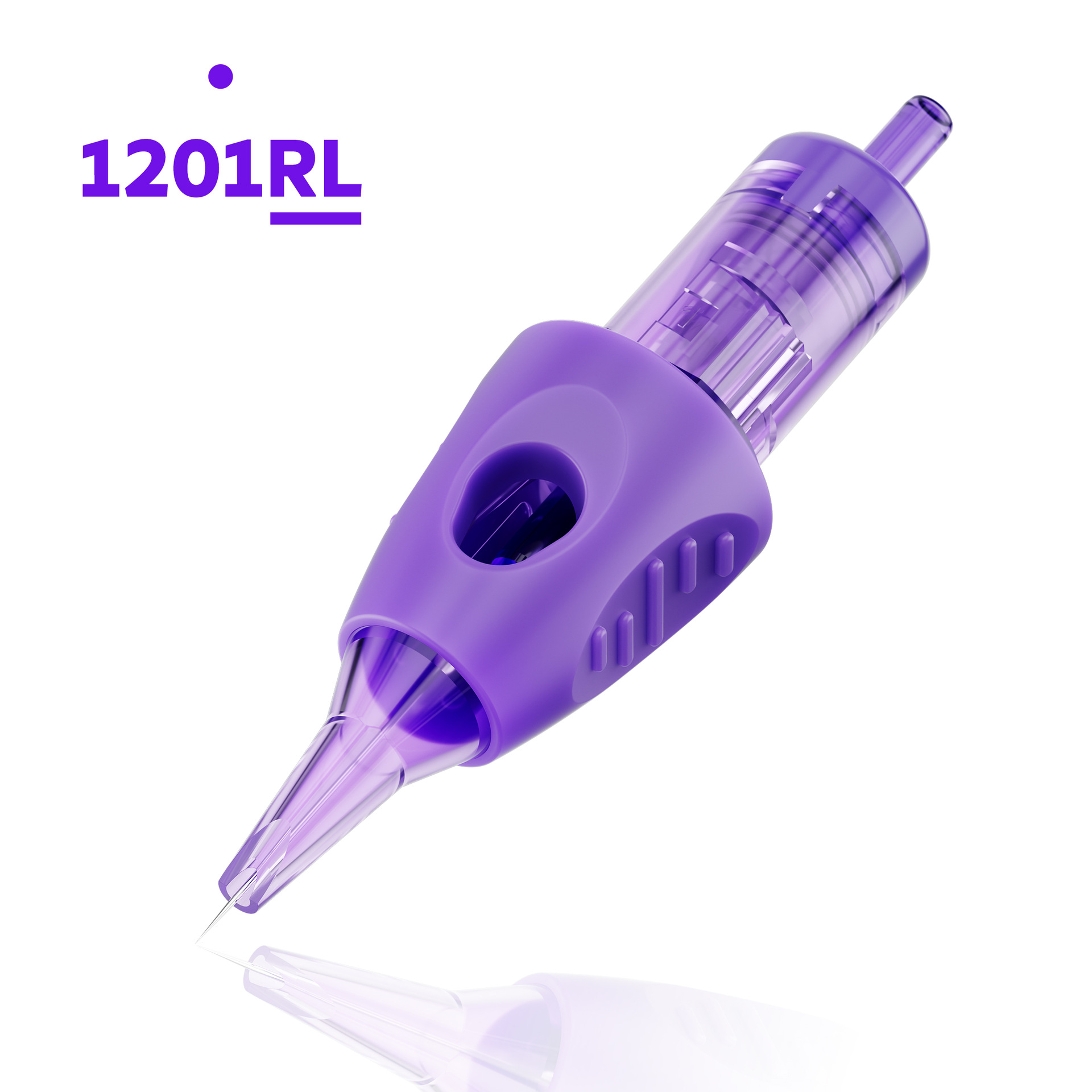 Tuffking Purple Packaging Needle Cross - Border tattoo Needle tatuaje desechable aguja integrada, Corte de alambre, niebla, equipo de tatuaje