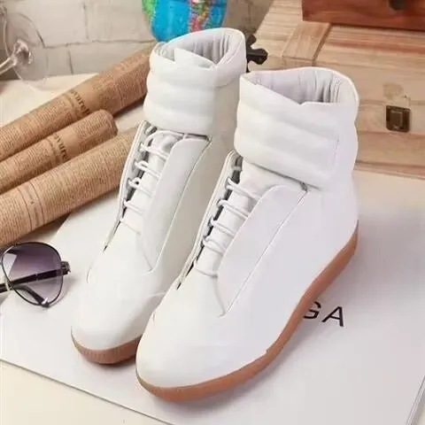 In-Stock New High-Top Margiela Men's Casual Shoes Sneakers Mushroom Shoes Trendy Shoes Martin Foreign Trade Boots Soft Sole