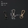 3 points shallow gold buckle