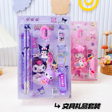 圣诞文具套装小学生开学儿童库洛米学习礼盒幼儿生日礼物奖品批发