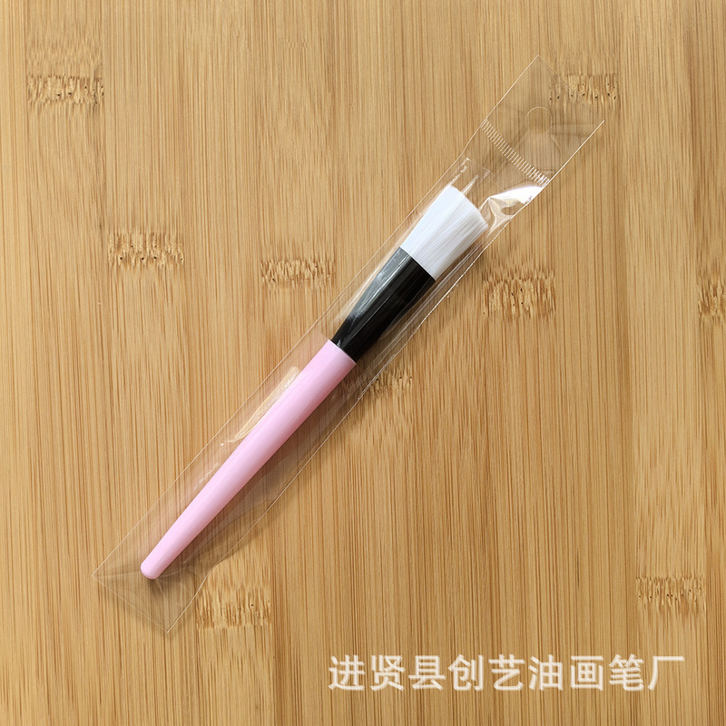 メーカー直販 白柄ピンク柄 柔らかい毛 フェイスマスクブラシ ナイロン毛 美容ブラシ 化粧ブラシ 洗顔ブラシ 化粧道具ブラシ|undefined