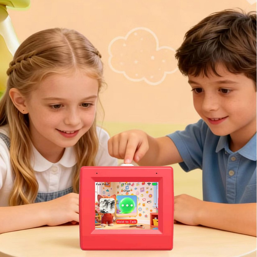 Mini Impresora Térmica de Bolsillo con Pantalla Q15 IA Portátil Batería 1200mAh