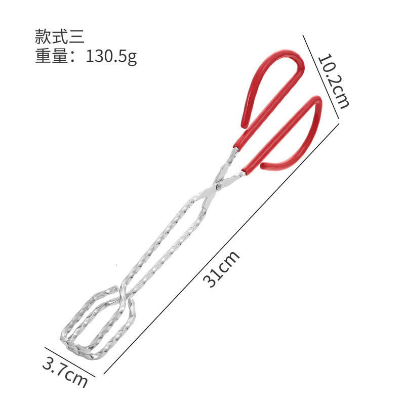 多用途食物夹加长面包夹户外烧烤工具木炭夹烧烤钳烤肉夹多功能|undefined