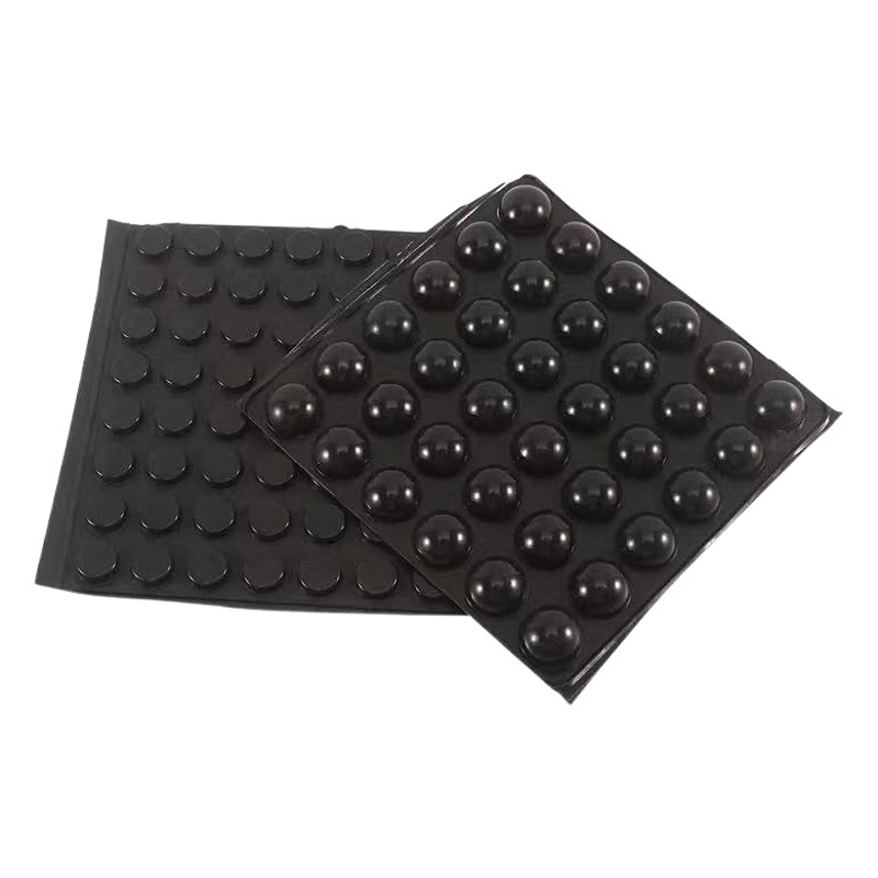 Puerta de gabinete autoadhesiva almohadilla anticolisión silenciador partículas almohadilla de silicona adhesivo mudo muebles transparente antideslizante partículas adhesivas anticolisión